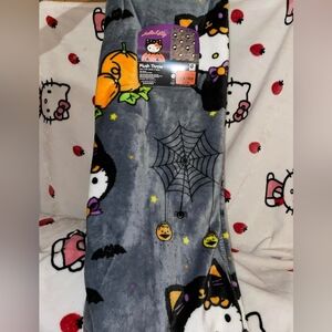 ( SOLD )Hello kitty halloween cat blanket